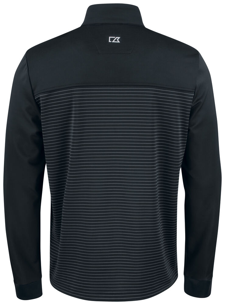 Cutter & Buck - Traverse HZ Heren Zwart 3XL