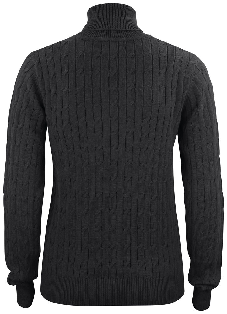 Cutter & Buck - Blakely Rollerneck Dames Zwart L