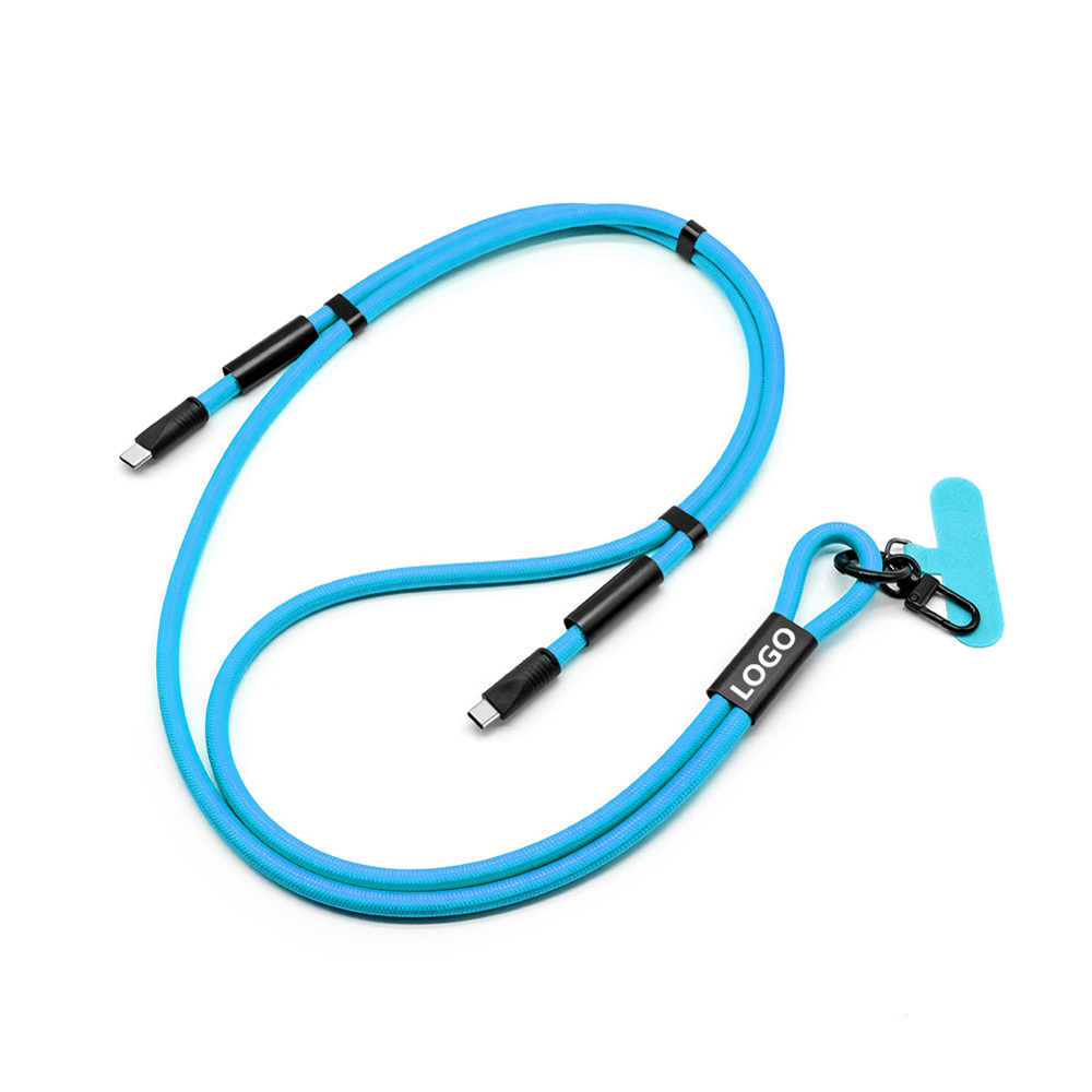 LANYARD- Kleur laadkabel Type C 100 Watt Crossbody